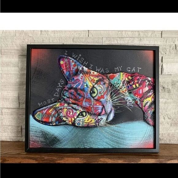 3D print cat Art16"x20"x1.5  - Picture 1 of 3